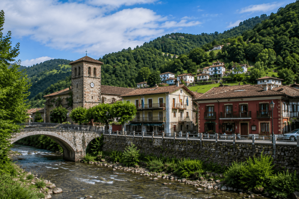 10 pueblos bonitos cerca de Mieres que merece la pena visitar Villa de Proaza en el centro de Asturias
